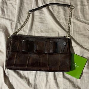 Kate Spade Alligator Print Clutch